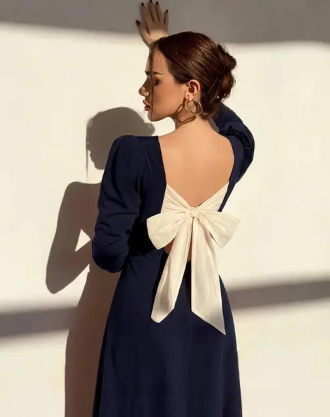 Blue Bow Dress